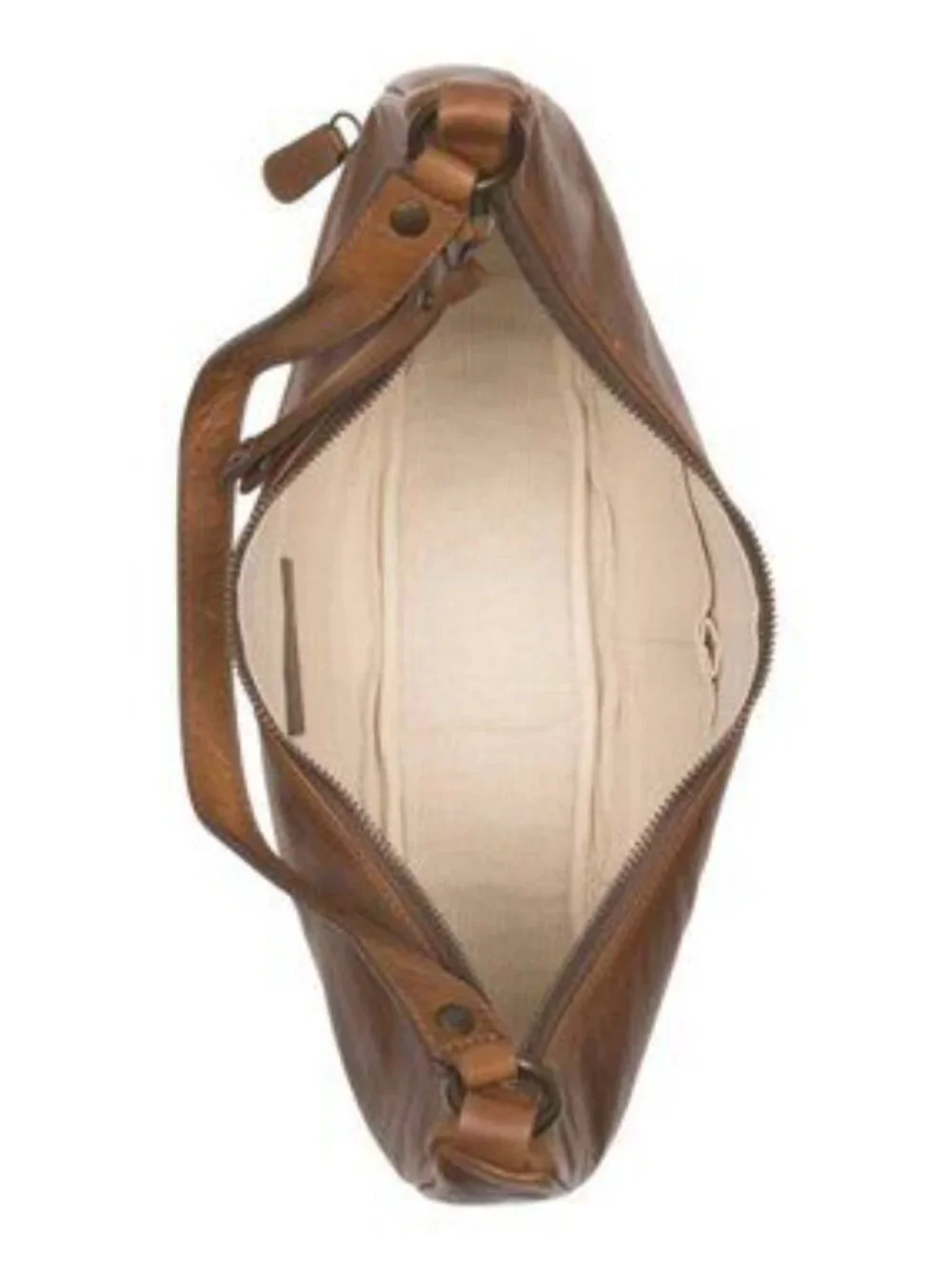 FRYE Leather Melissa Cresent Hobo